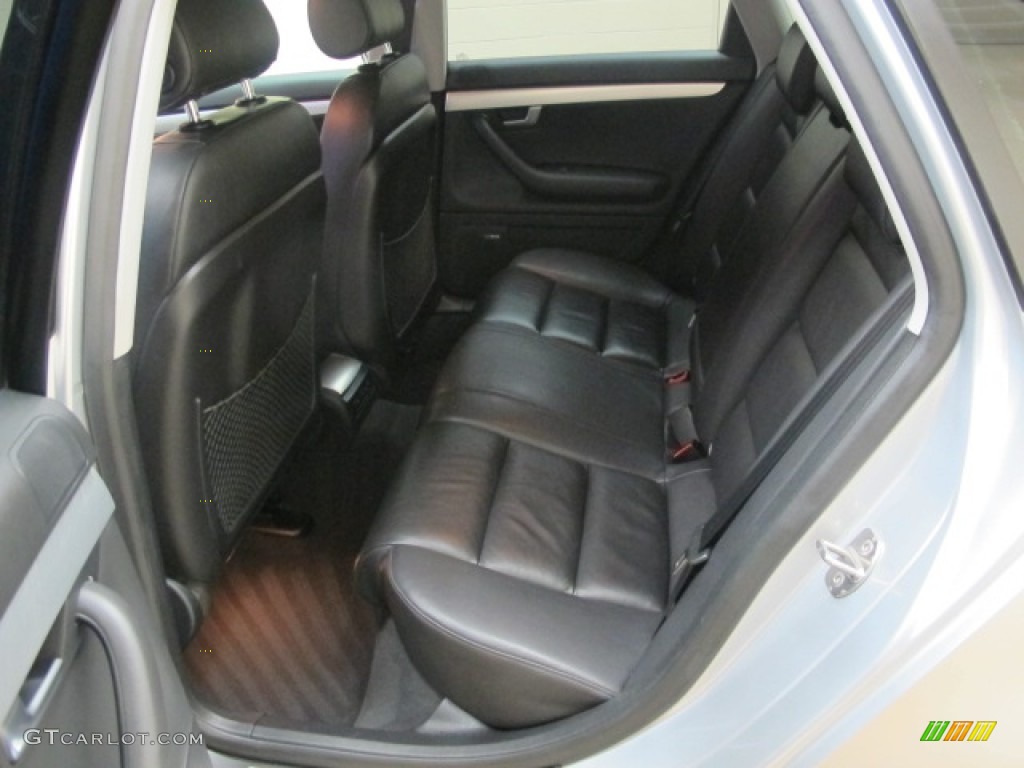 Ebony Interior 2005 Audi A4 2.0T Sedan Photo #61679701