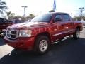 Inferno Red Crystal Pearl - Dakota SLT Crew Cab Photo No. 4