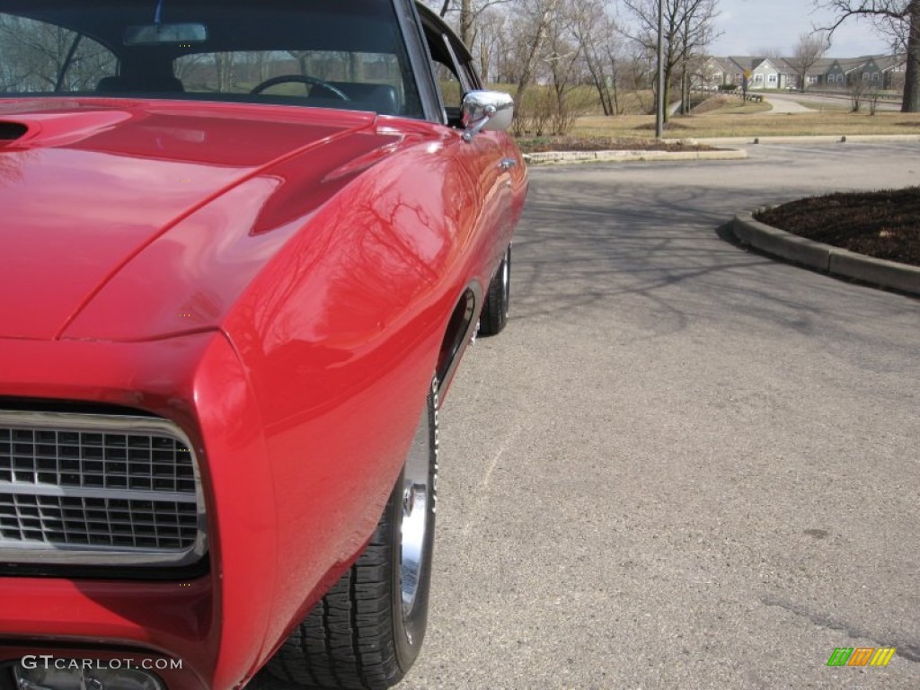 1969 GTO Hardtop - Matador Red / Black photo #7