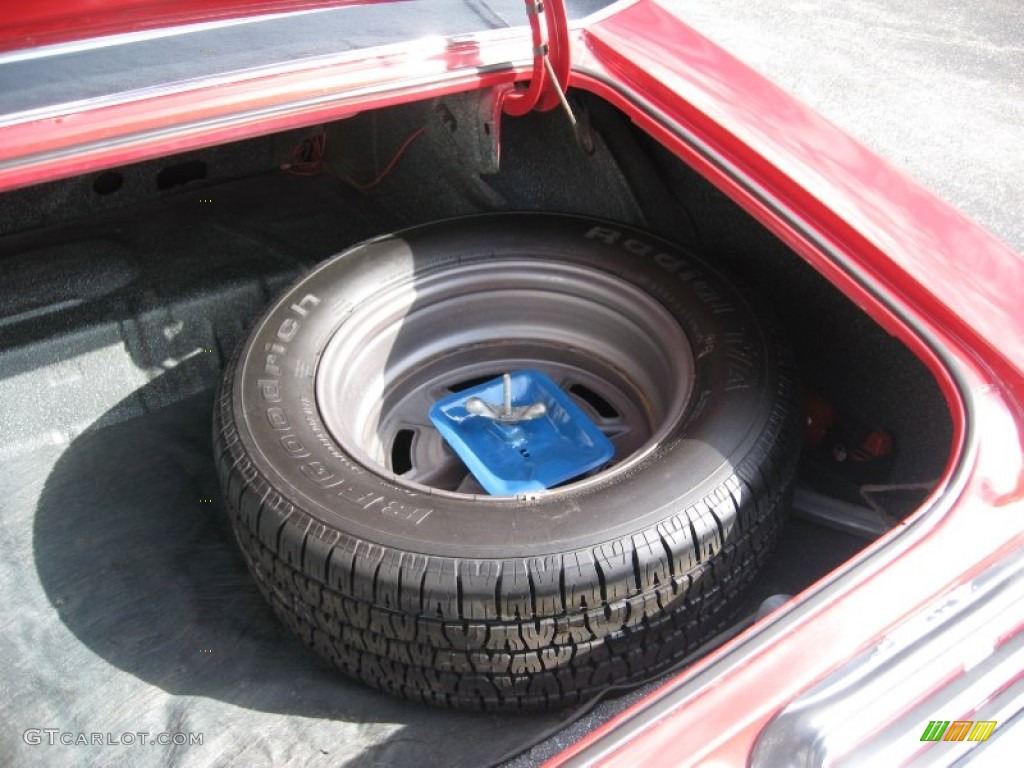 1969 GTO Hardtop - Matador Red / Black photo #26