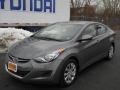 2012 Harbor Gray Metallic Hyundai Elantra GLS  photo #1