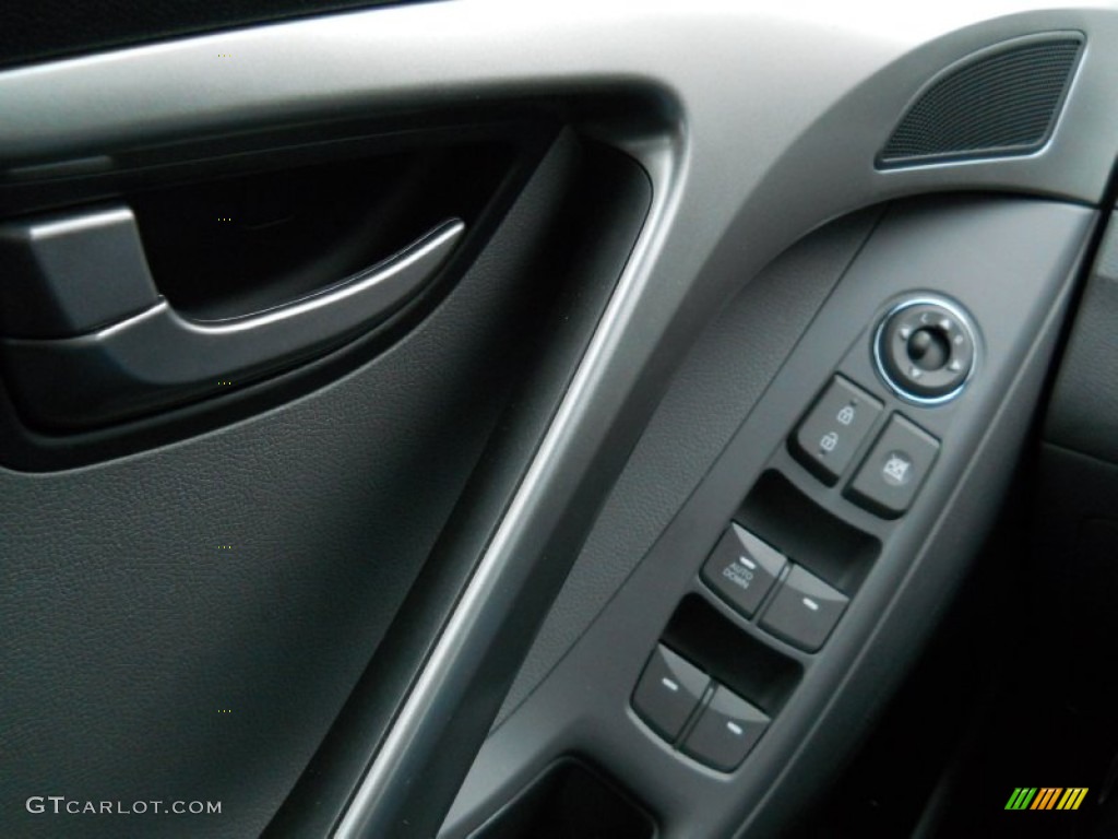 2012 Elantra GLS - Harbor Gray Metallic / Gray photo #8