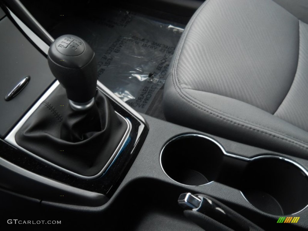 2012 Elantra GLS - Harbor Gray Metallic / Gray photo #10