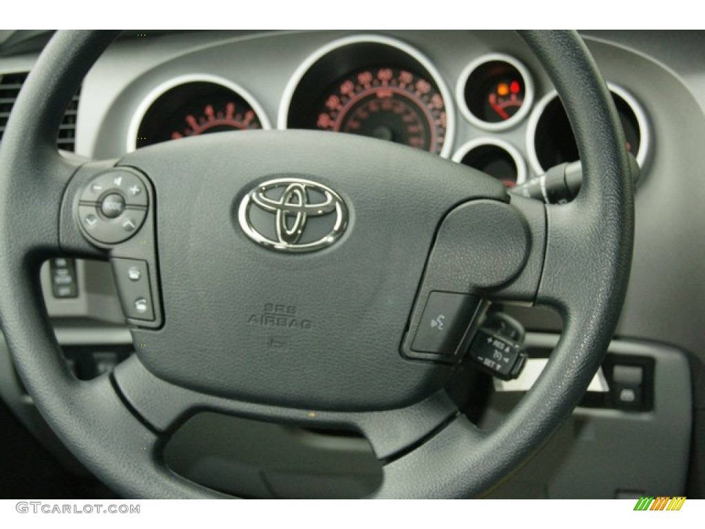 2012 Tundra SR5 TRD CrewMax 4x4 - Black / Graphite photo #11