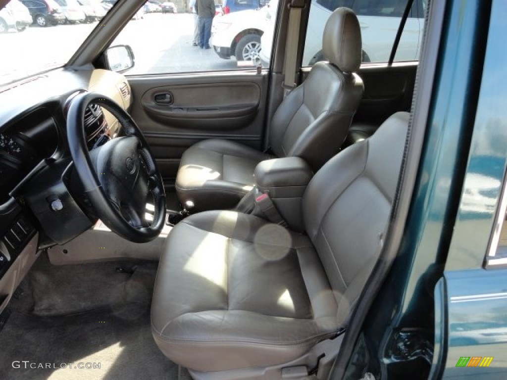2001 Sportage EX 4x4 - Evergreen / Brown photo #11