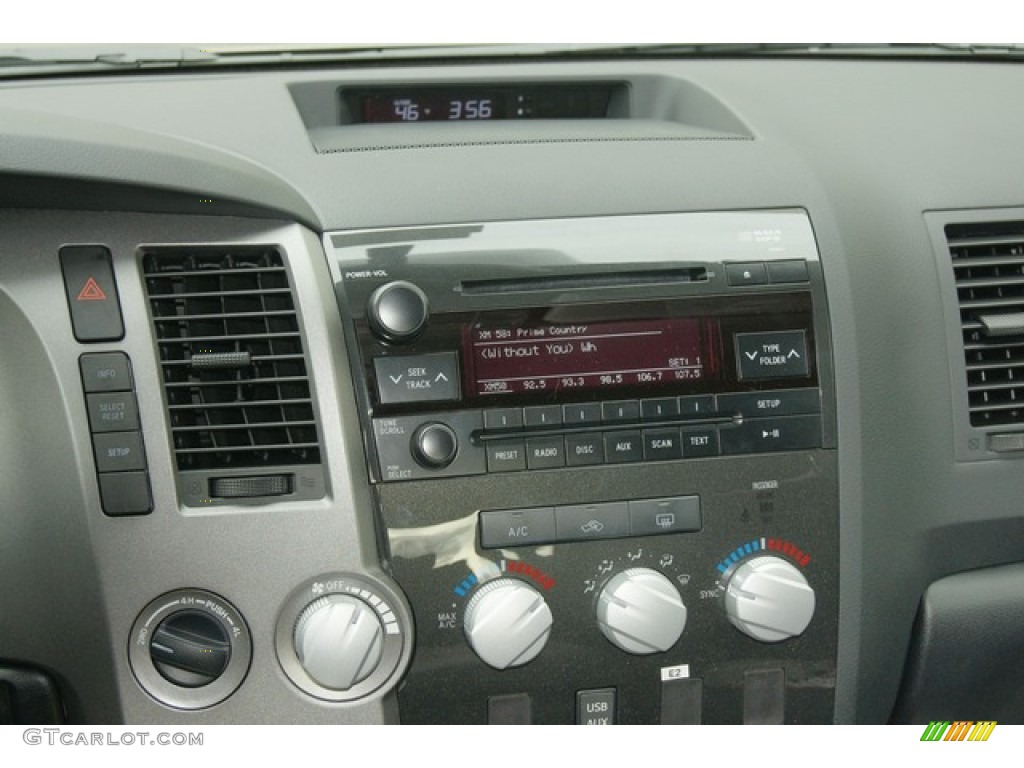 2012 Tundra CrewMax 4x4 - Pyrite Mica / Black photo #12