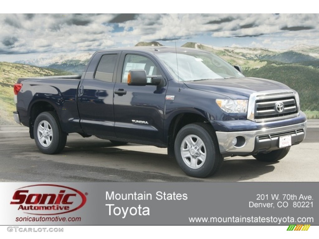 Nautical Blue Metallic Toyota Tundra