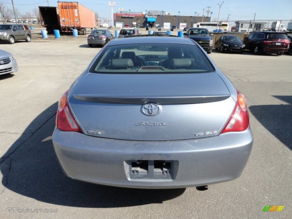 2004 Solara SLE V6 Coupe - Cosmic Blue Metallic / Dark Stone Gray photo #4