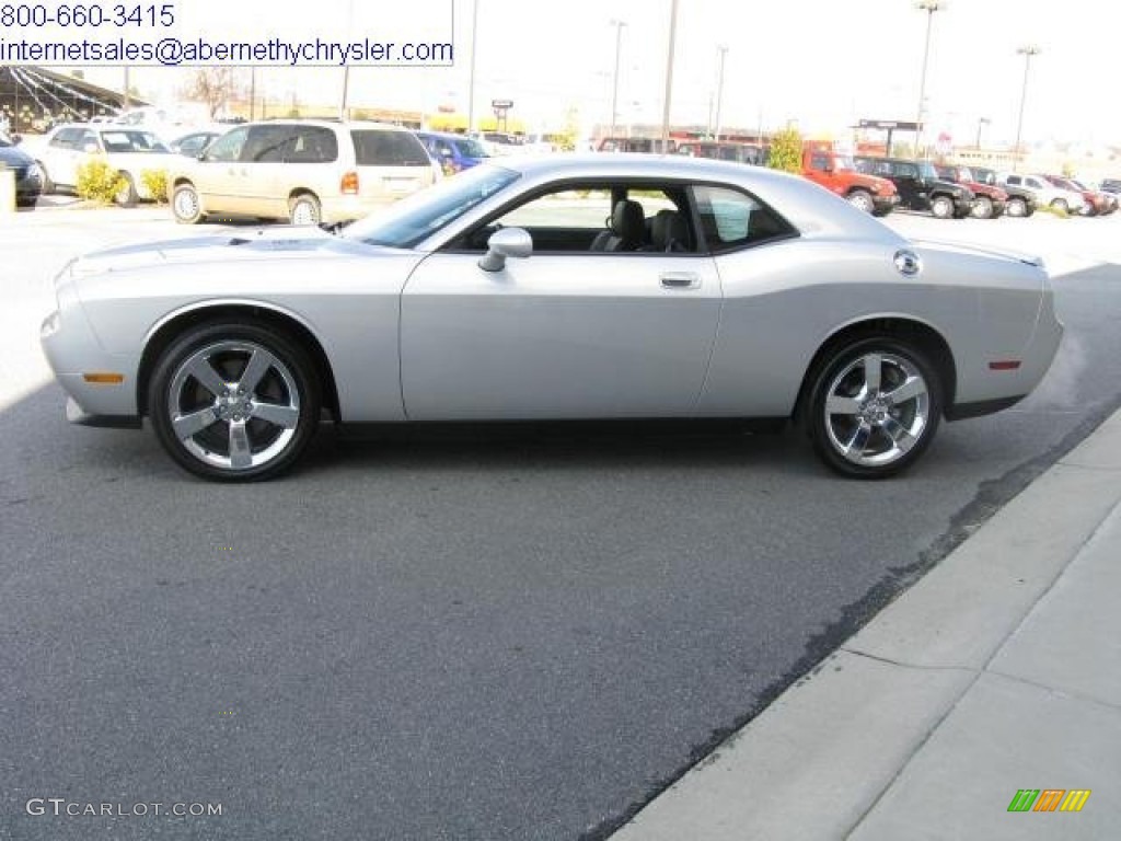 2010 Challenger R/T - Bright Silver Metallic / Dark Slate Gray photo #1