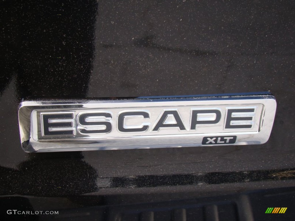 2009 Escape XLT - Black / Charcoal photo #34
