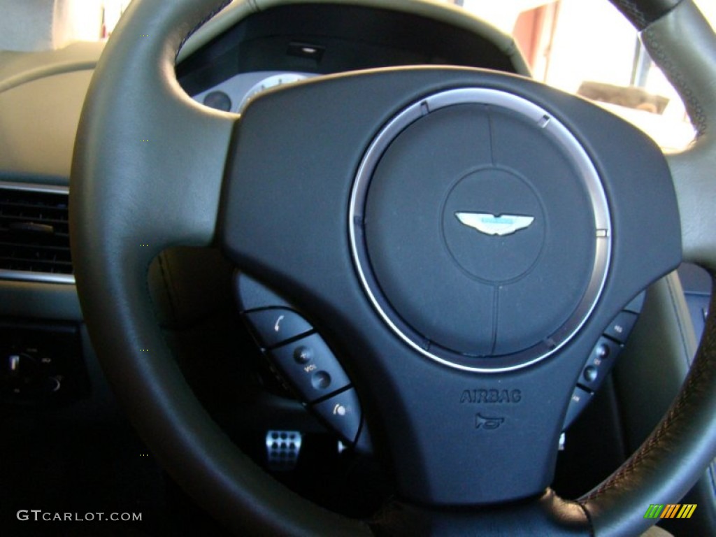 2007 V8 Vantage Coupe - Meteorite Silver / Obsidian Black photo #21