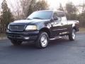 Black - F150 XLT Extended Cab 4x4 Photo No. 2