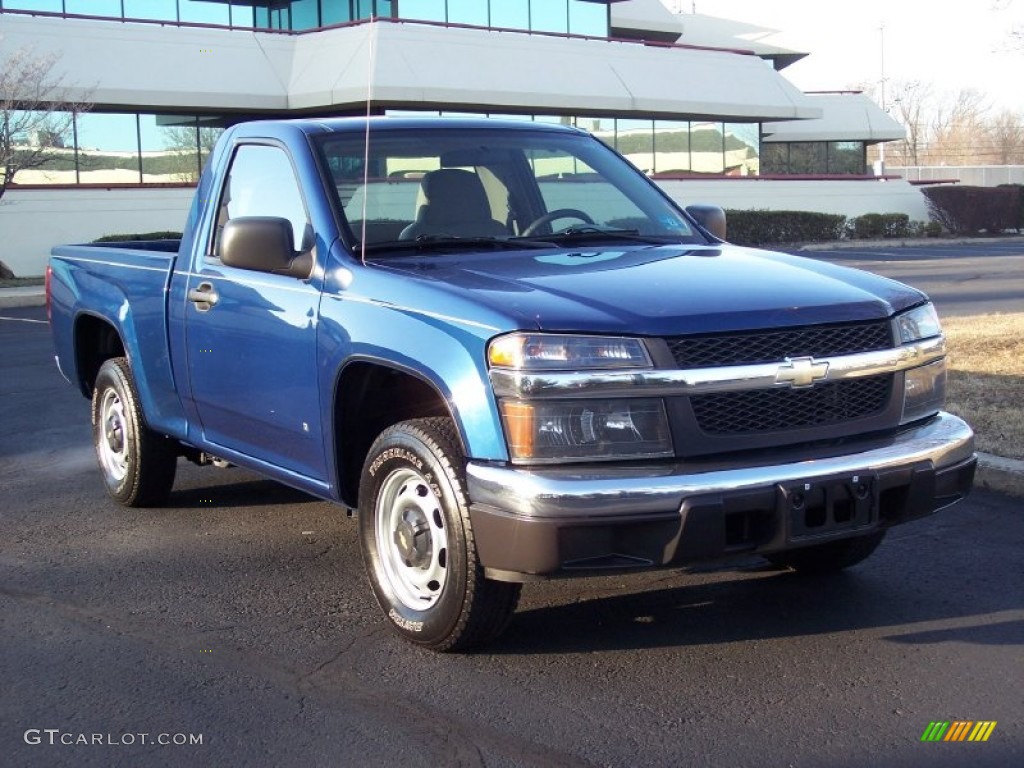 Superior Blue Metallic 2006 Chevrolet Colorado LS Regular Cab Exterior Photo #61684628