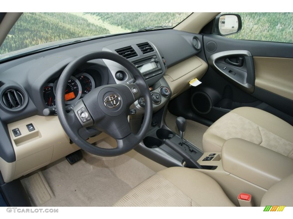 Sand Beige Interior 2012 Toyota RAV4 V6 4WD Photo #61684636