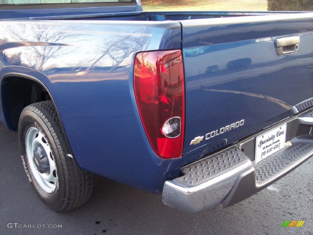 2006 Colorado LS Regular Cab - Superior Blue Metallic / Medium Pewter photo #29