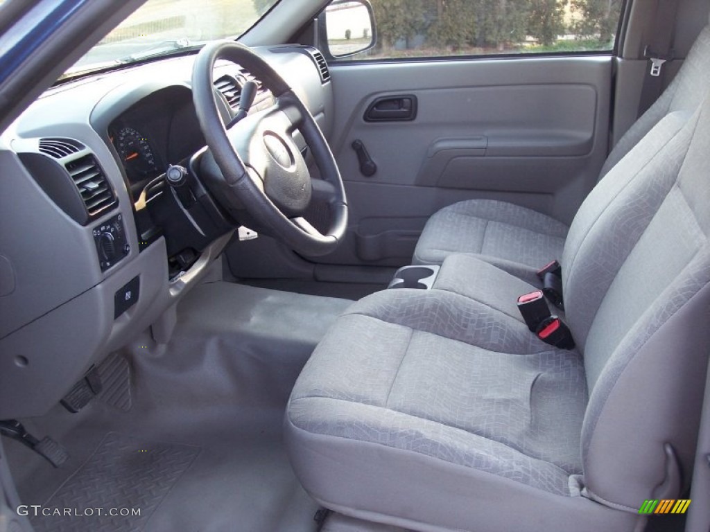 Medium Pewter Interior 2006 Chevrolet Colorado LS Regular Cab Photo #61684941