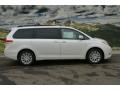 2012 Blizzard White Pearl Toyota Sienna Limited AWD  photo #2