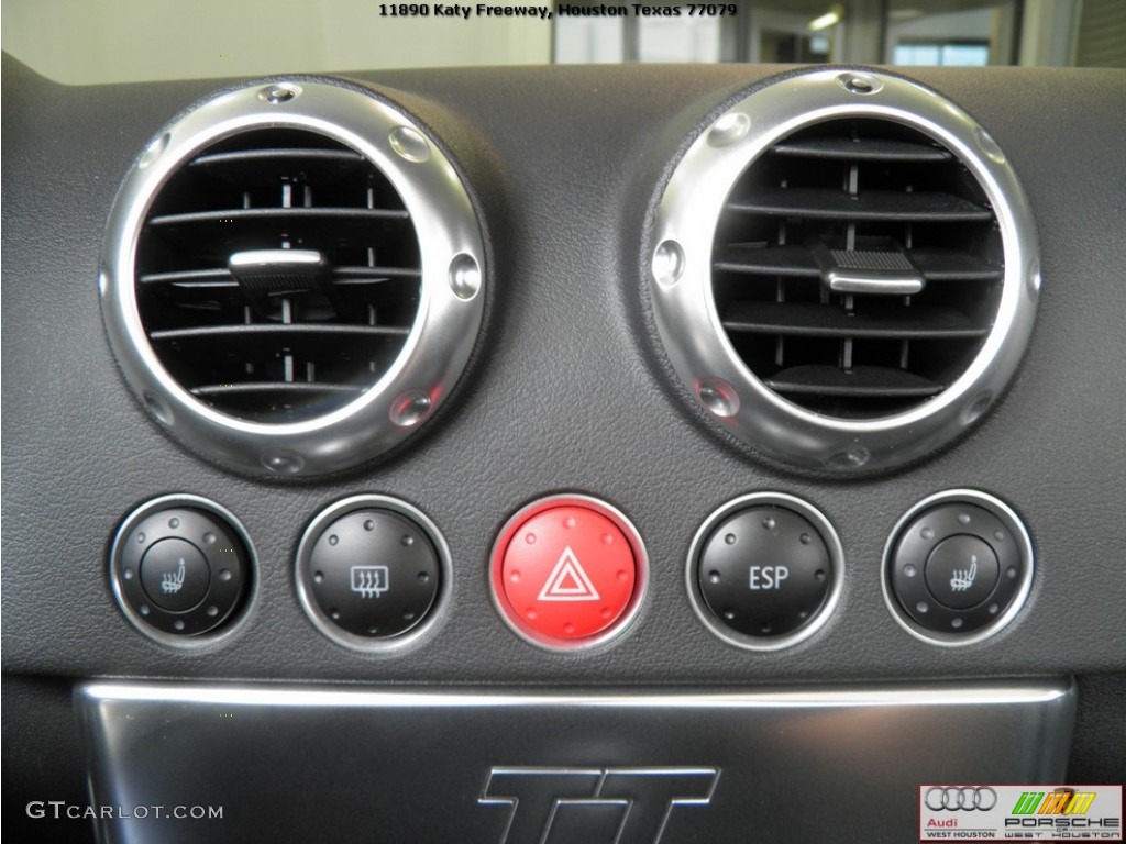 2005 TT 3.2 quattro Roadster - Dolomite Grey Pearl Effect / Ebony Black photo #10