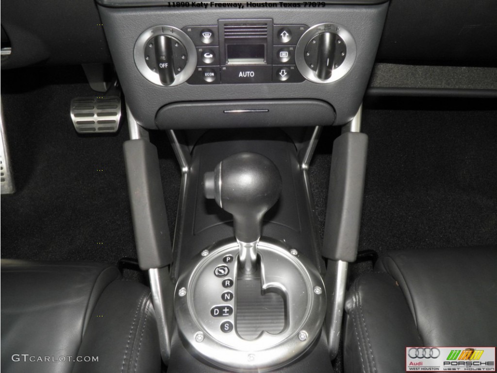 2005 TT 3.2 quattro Roadster - Dolomite Grey Pearl Effect / Ebony Black photo #11