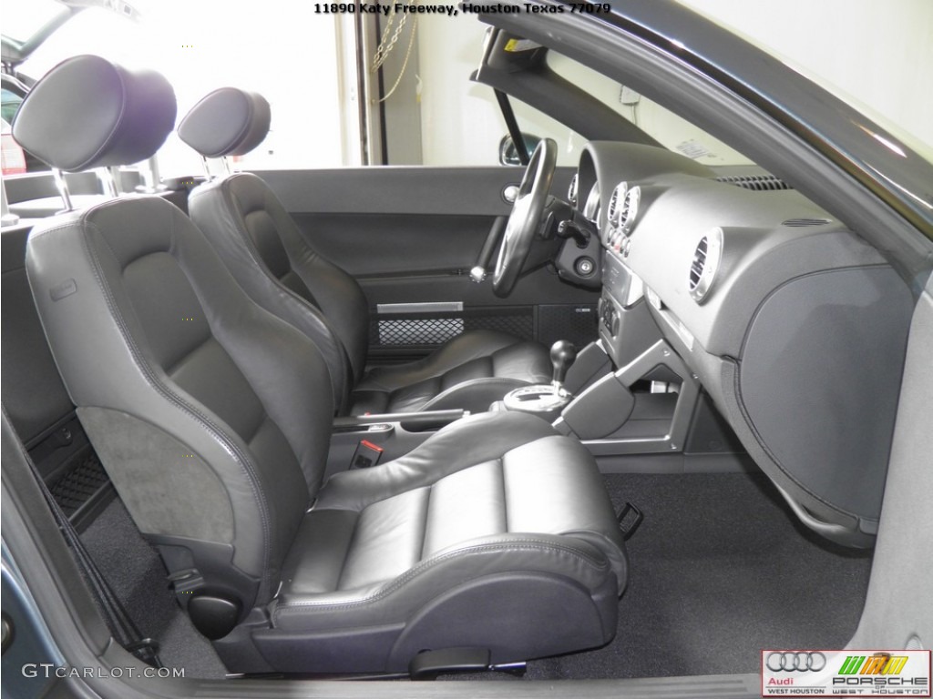 2005 TT 3.2 quattro Roadster - Dolomite Grey Pearl Effect / Ebony Black photo #24
