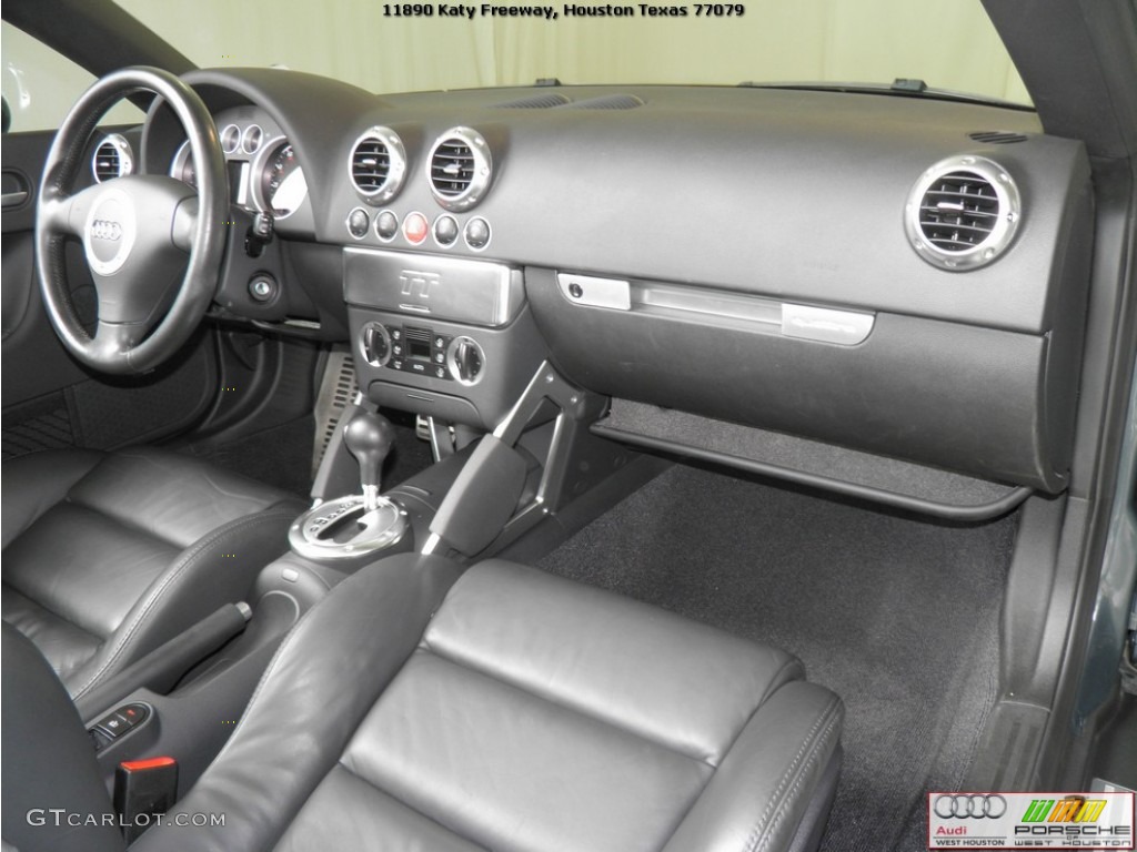 2005 TT 3.2 quattro Roadster - Dolomite Grey Pearl Effect / Ebony Black photo #25