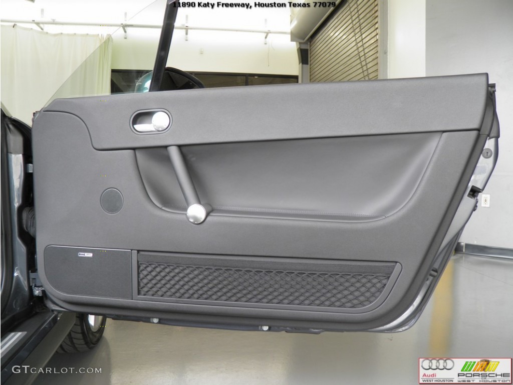 2005 TT 3.2 quattro Roadster - Dolomite Grey Pearl Effect / Ebony Black photo #27