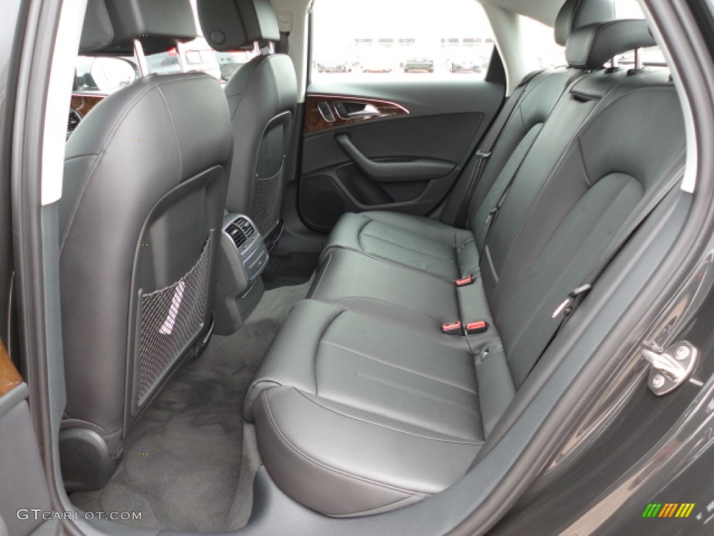 Black Interior 2012 Audi A6 2.0T Sedan Photo #61686426
