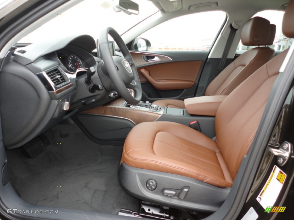 Nougat Brown Interior 2012 Audi A6 2 0t Sedan Photo