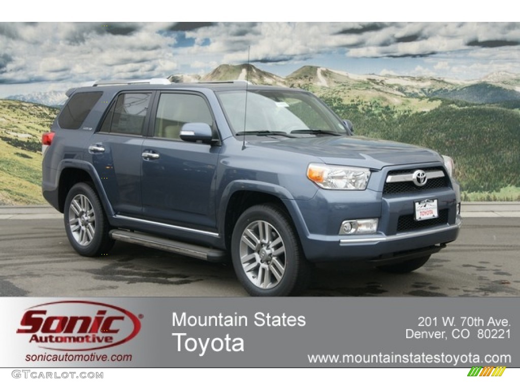2012 4Runner Limited 4x4 - Shoreline Blue Pearl / Sand Beige Leather photo #1