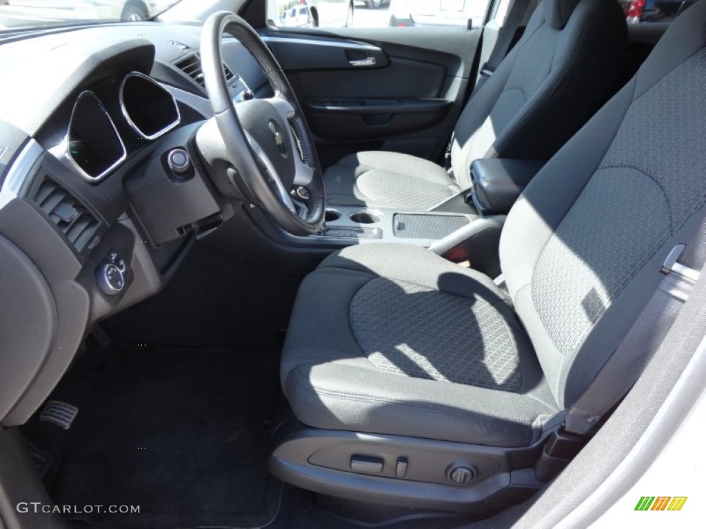 2011 Traverse LT - White / Dark Gray/Light Gray photo #4