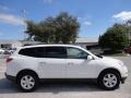 2011 White Chevrolet Traverse LT  photo #10