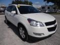 2011 White Chevrolet Traverse LT  photo #11