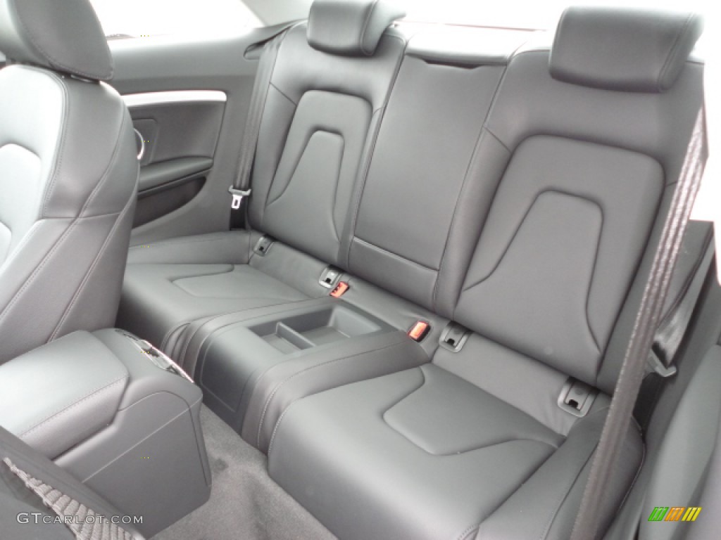 Black Interior 2012 Audi A5 2.0T quattro Coupe Photo #61687047