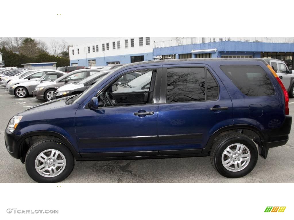 2003 CR-V EX 4WD - Eternal Blue Pearl / Black photo #9