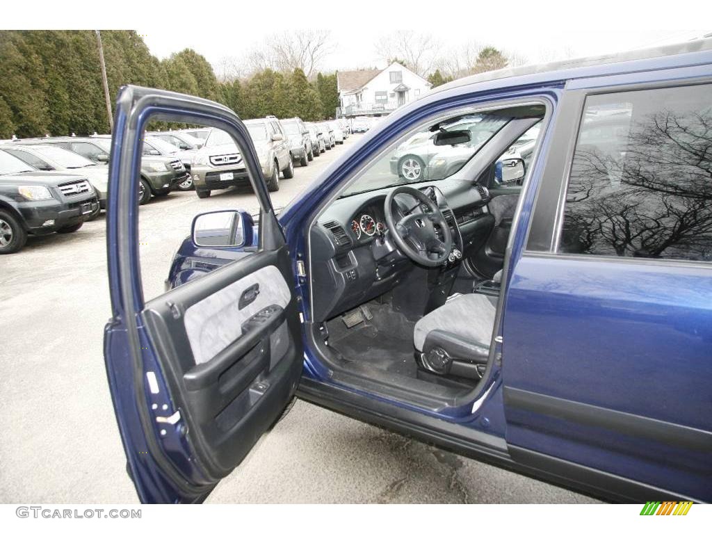 2003 CR-V EX 4WD - Eternal Blue Pearl / Black photo #10