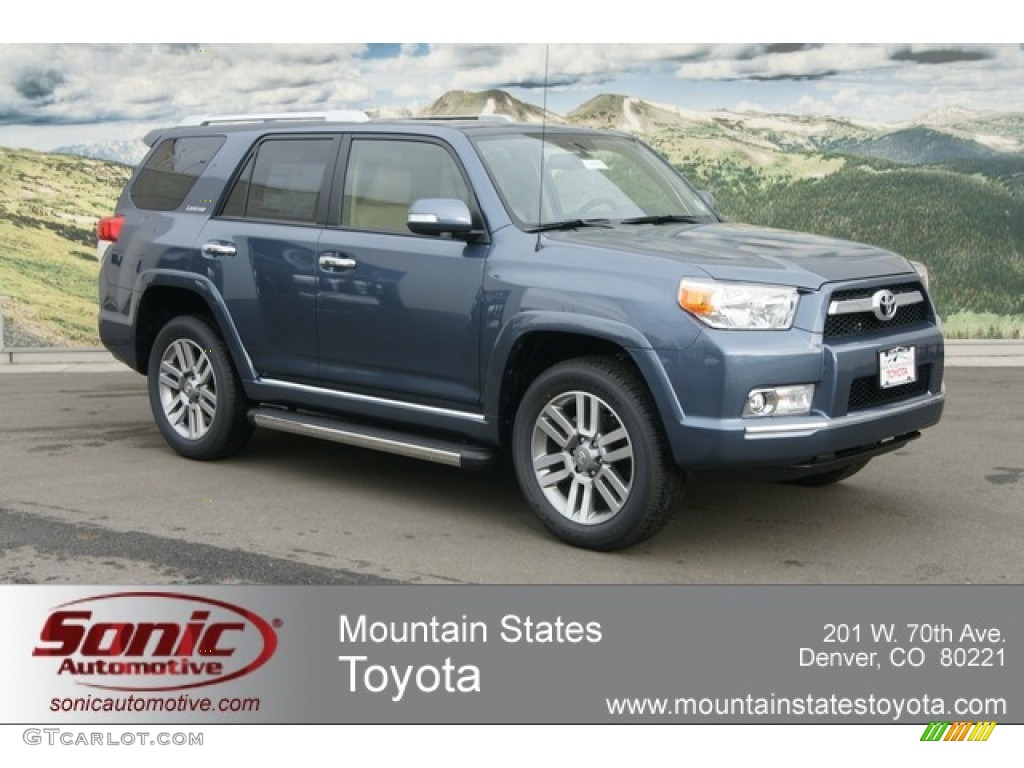 2012 4Runner Limited 4x4 - Shoreline Blue Pearl / Sand Beige Leather photo #1