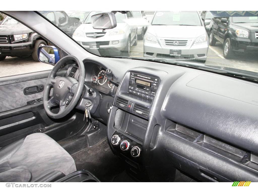 2003 CR-V EX 4WD - Eternal Blue Pearl / Black photo #13