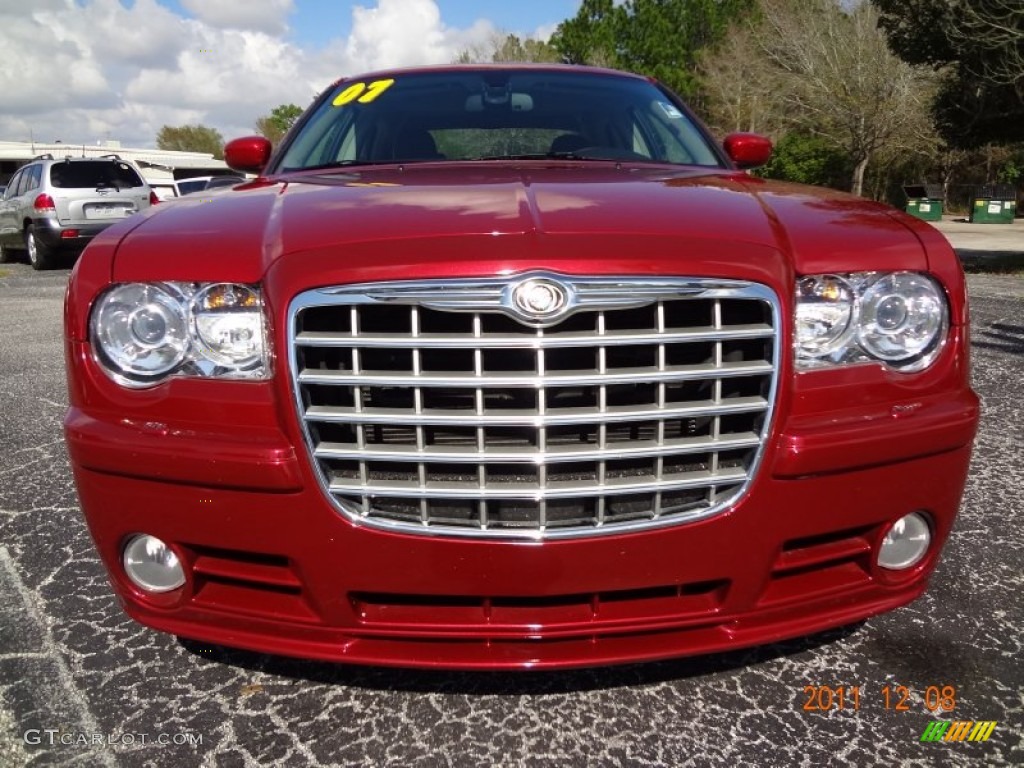 Inferno Red Crystal Pearlcoat 2007 Chrysler 300 C SRT8 Exterior Photo #61687372
