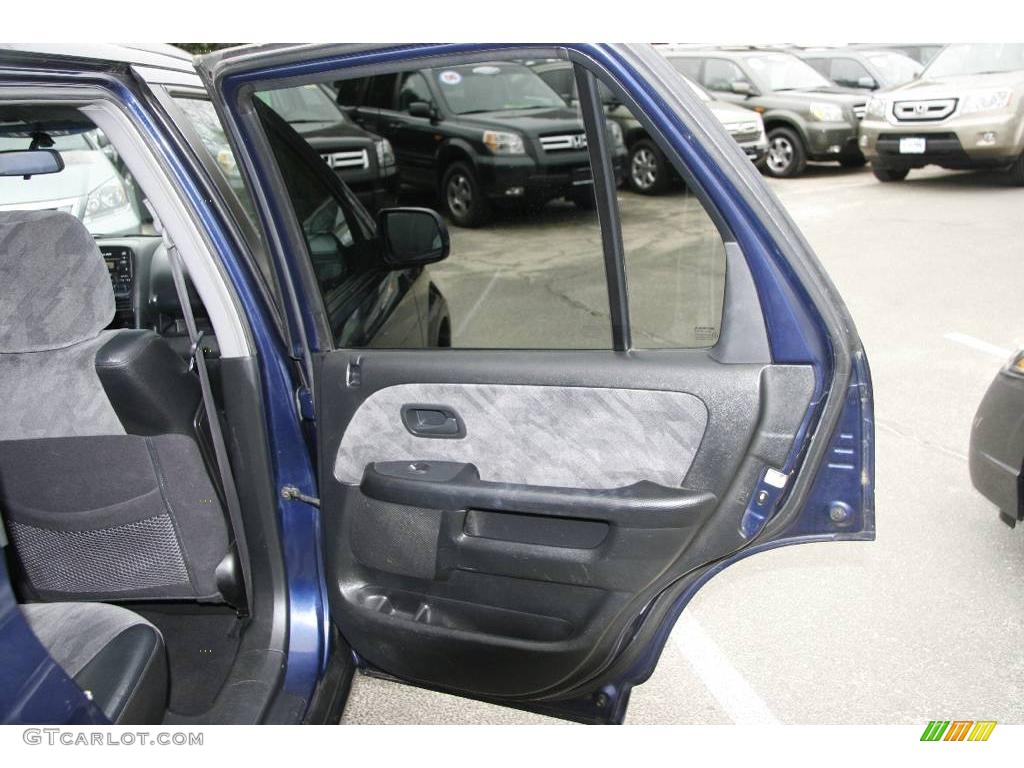 2003 CR-V EX 4WD - Eternal Blue Pearl / Black photo #16