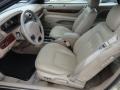 Sandstone 2001 Chrysler Sebring LXi Convertible Interior Color