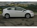 2012 Blizzard White Pearl Toyota Prius 3rd Gen Five Hybrid  photo #2