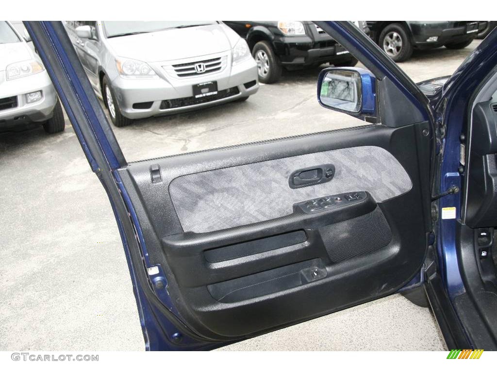 2003 CR-V EX 4WD - Eternal Blue Pearl / Black photo #18