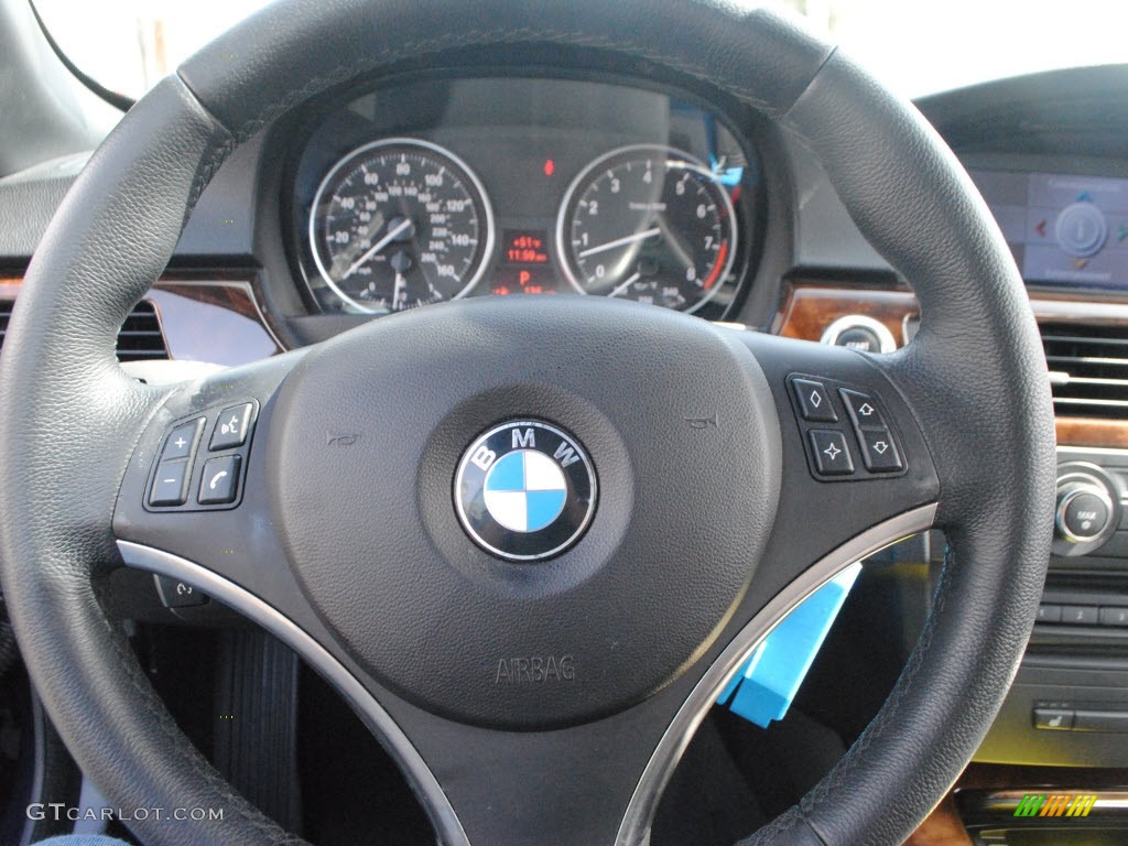 2007 3 Series 328i Convertible - Monaco Blue Metallic / Black photo #16