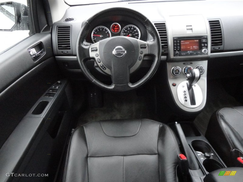 2010 Nissan Sentra 2.0 SL Charcoal Dashboard Photo #61688598