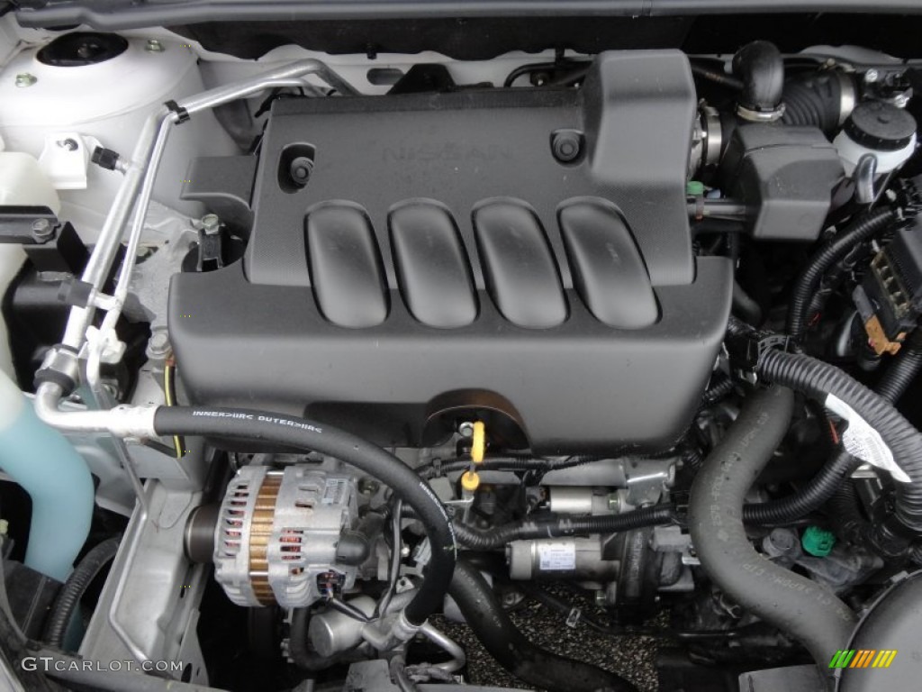 2010 Nissan Sentra 2.0 SL Engine Photos