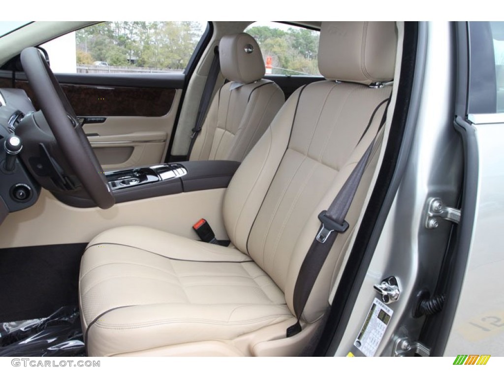 Cashew/Truffle Interior 2012 Jaguar XJ XJL Portfolio Photo #61688874