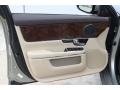 2012 Jaguar XJ Cashew/Truffle Interior Door Panel Photo