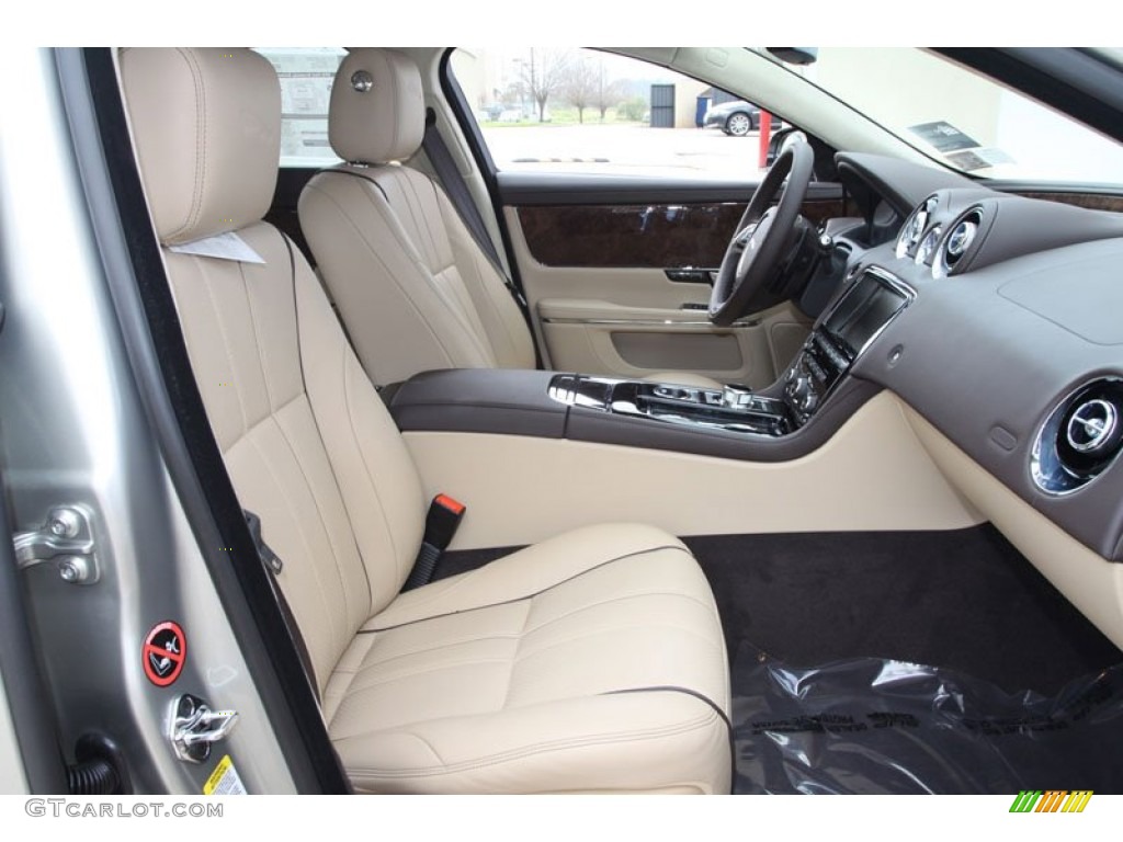 Cashew/Truffle Interior 2012 Jaguar XJ XJL Portfolio Photo #61689030