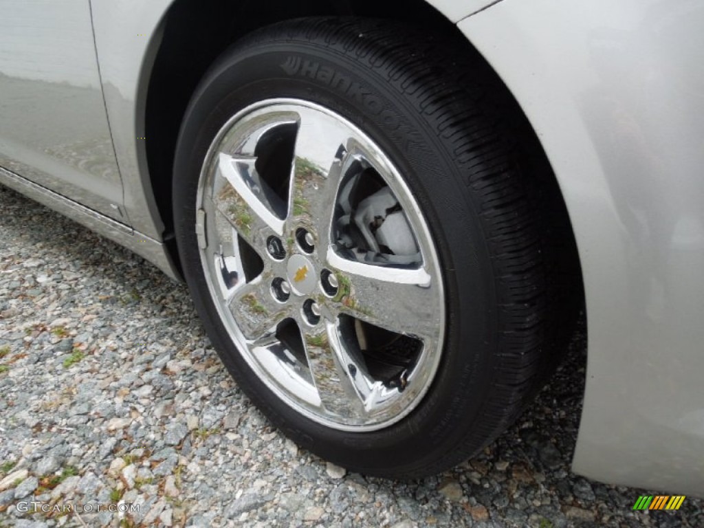 2008 Malibu LTZ Sedan - Silverstone Metallic / Ebony/Brick Red photo #23