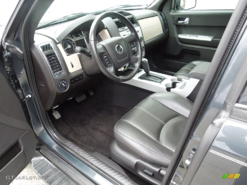 Black Interior 2008 Mercury Mariner V6 Premier Photo #61689417